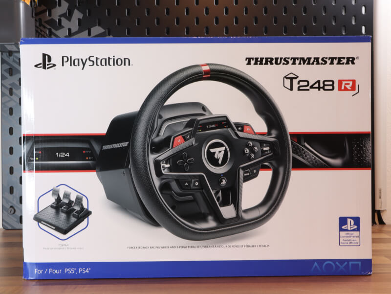 Sim advanced wheel esim pedal racing mainstream thrustmaster T248R.JPG